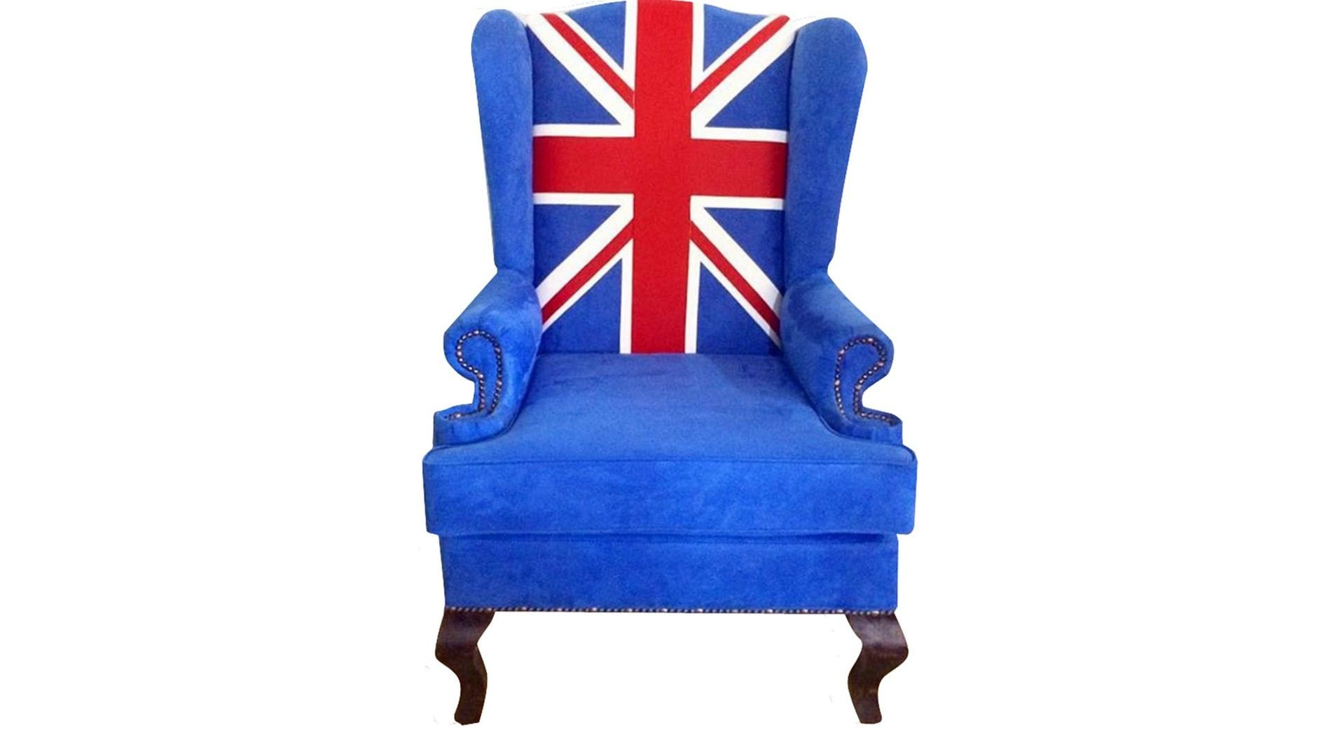 Каминное кресло Union Jack classic