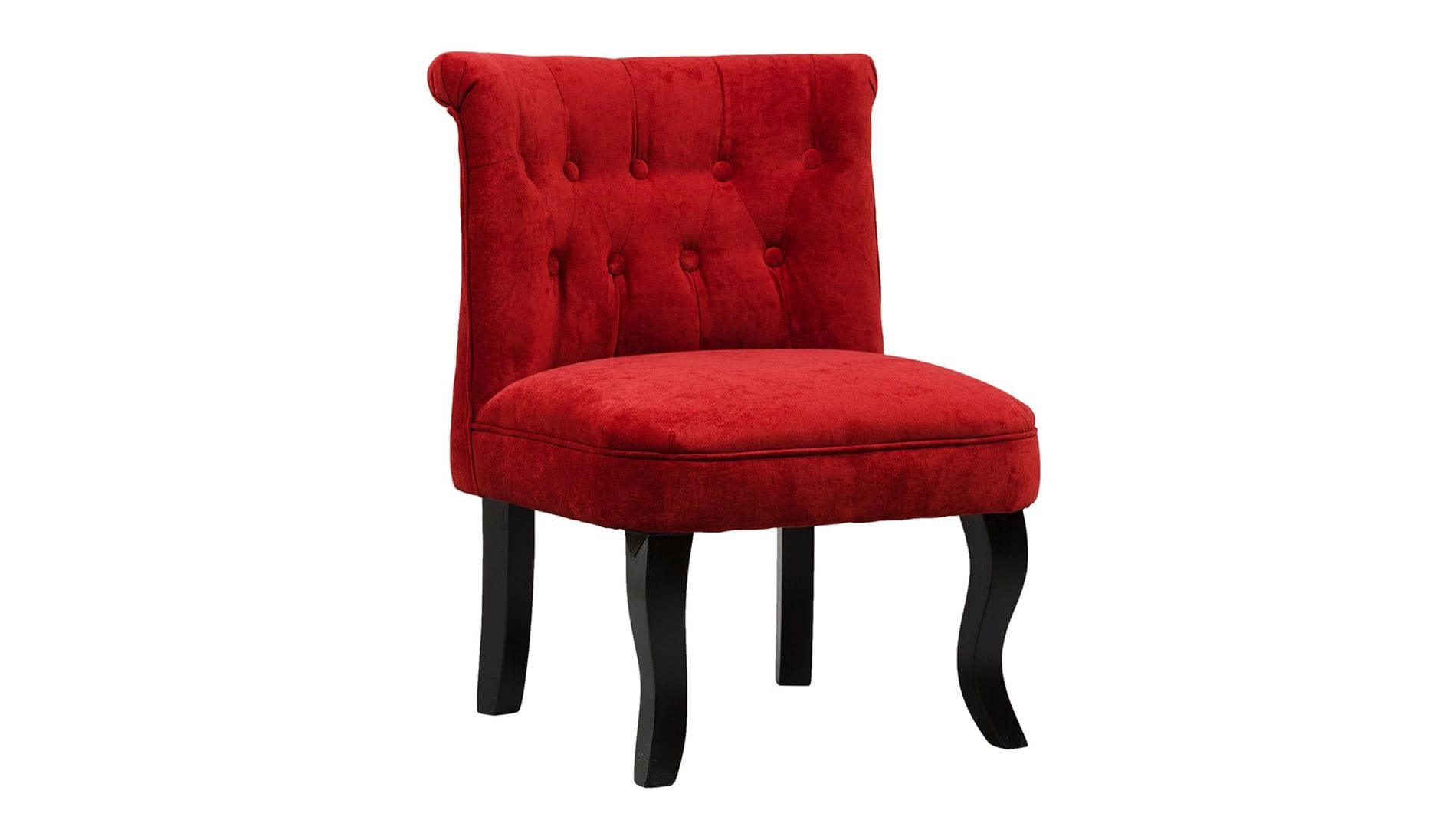 Кресло Dawson Красный Велюр М