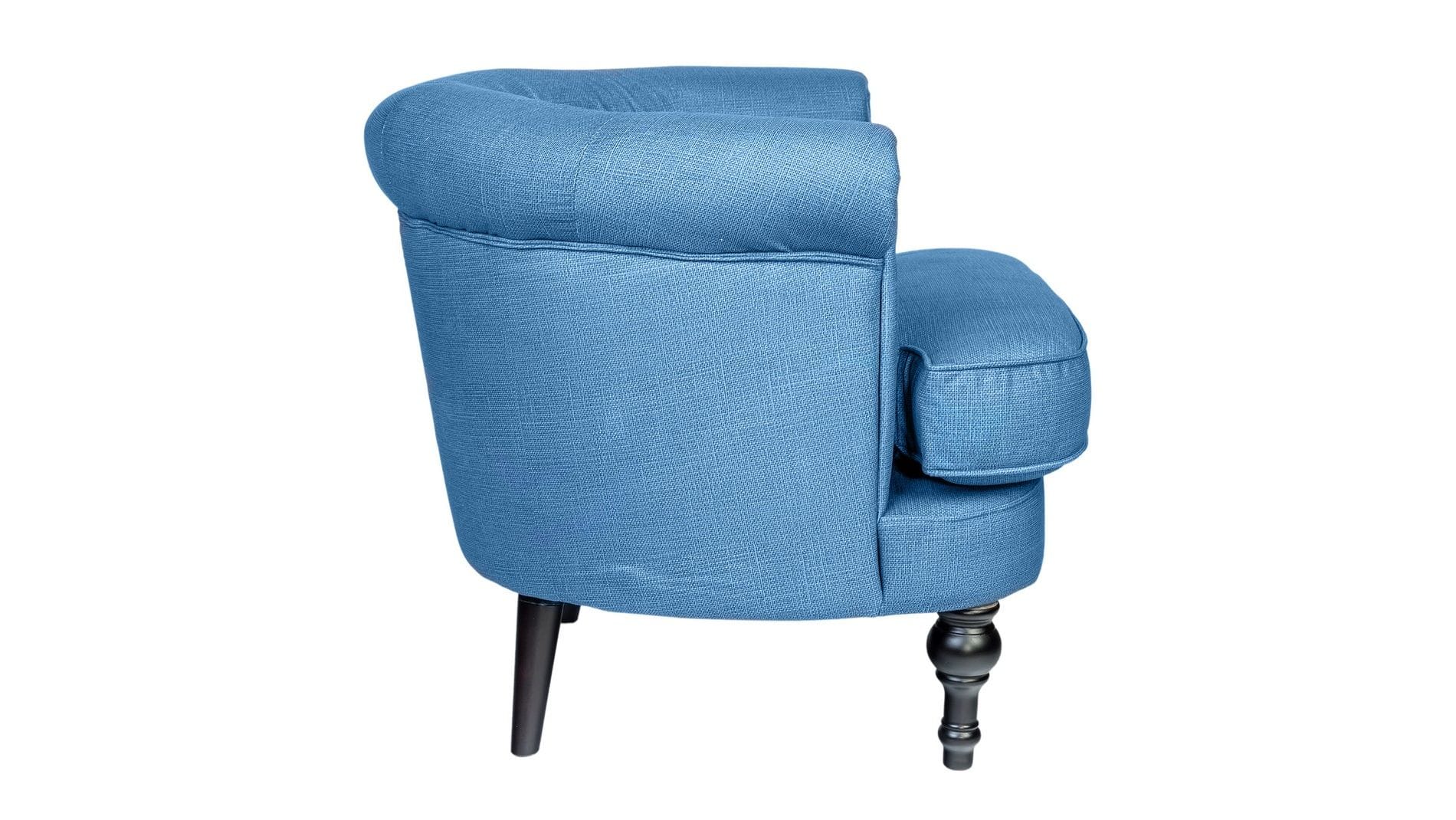 Кресло Charlotte Bronte Светло-синее