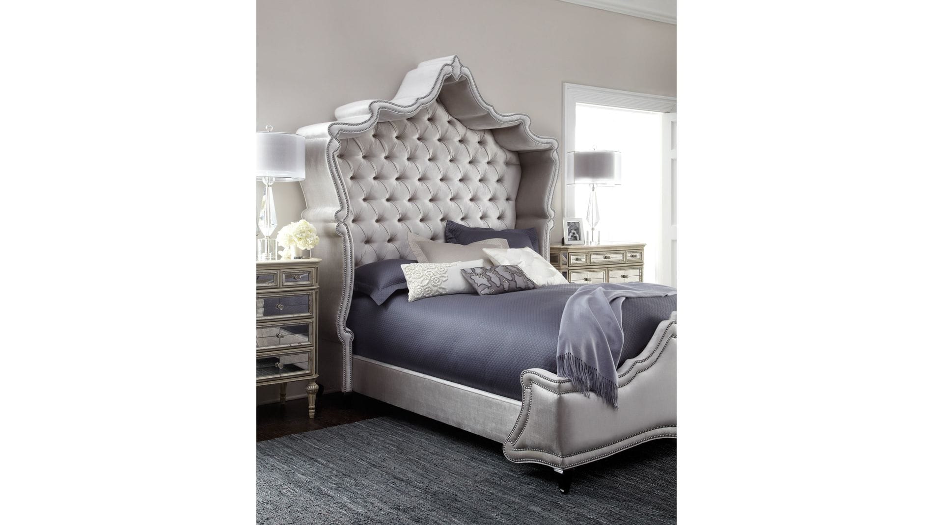 Кровать Imperial 180х200 Серый