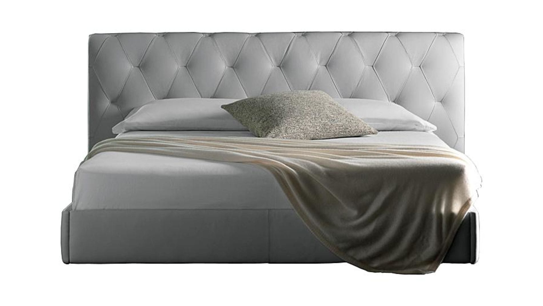 Кровать Bluemoon White Premium Leather