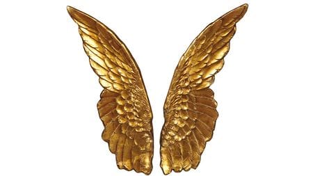 Панно для декорирования стен  " Крылья золотые " 103*75 см.