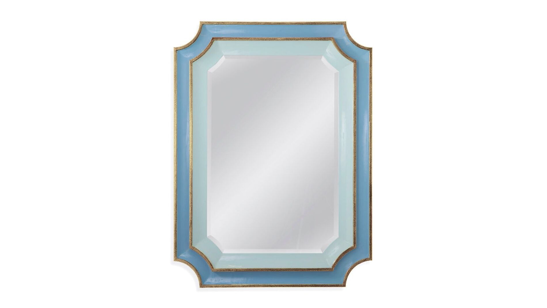 Зеркало в раме "Кьяра" Sky Blue