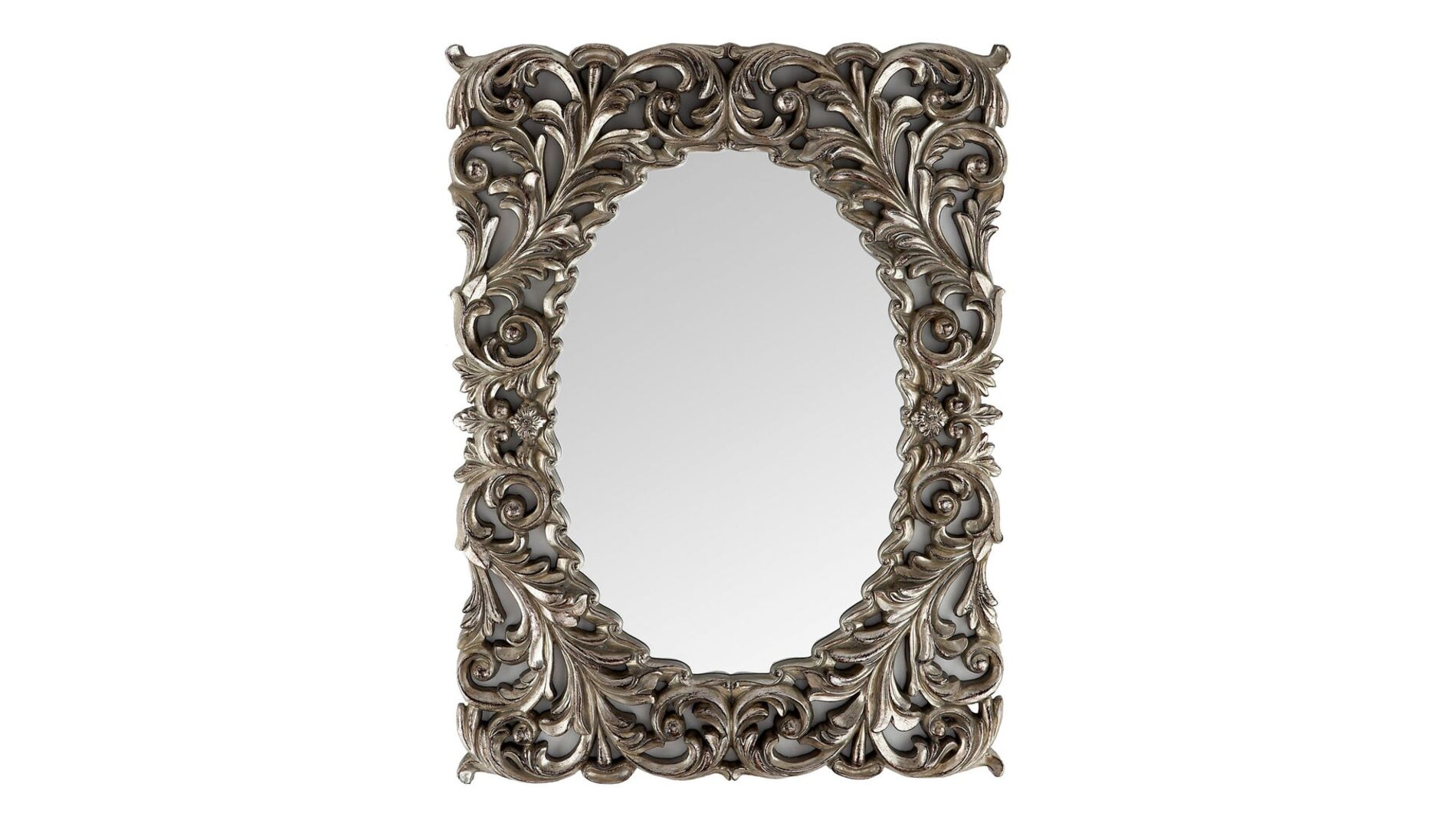 Зеркало в раме "Массимо" Florentine Silver