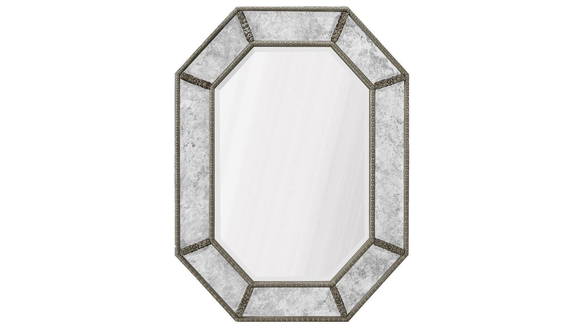 Зеркало "Ньюпорт" Florentine silver/19