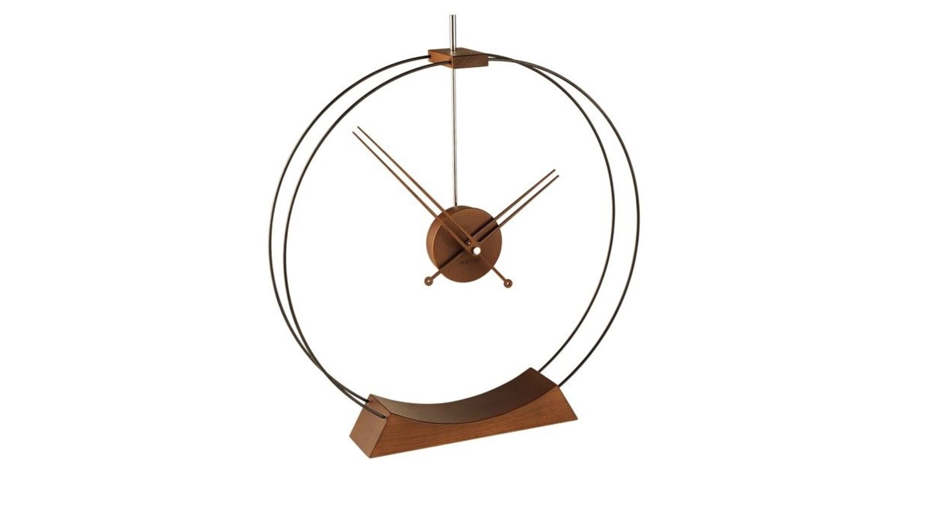 Часы Nomon Aire, walnut, D=50,4 см, H= 56,7 см