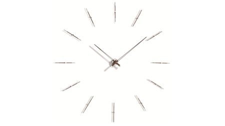 Часы Nomon MERLIN 12N GRANDE 155 WENGE/CHROME, d=155см