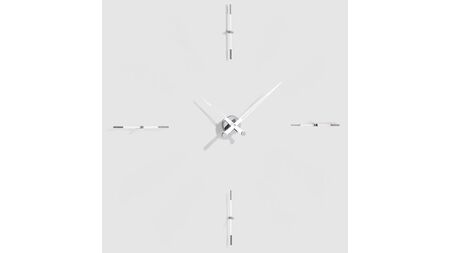 Merlin 4 i WHITE, Nomon(Испания), часы настенные, d=110cm, мех-м UTS