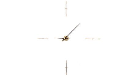 Часы Nomon MERLIN 4 GOLD N 125 WENGE/GOLD, d=125см