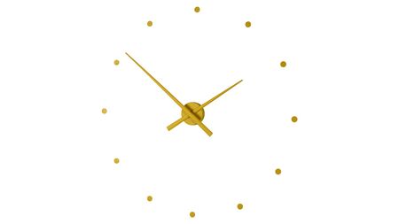 Часы Nomon OJ MUSTARD("горчичный"), d=80см