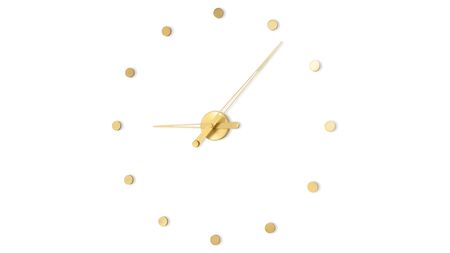 Часы Nomon Rodon 12 GOLD, полированная латунь, d=70 см
