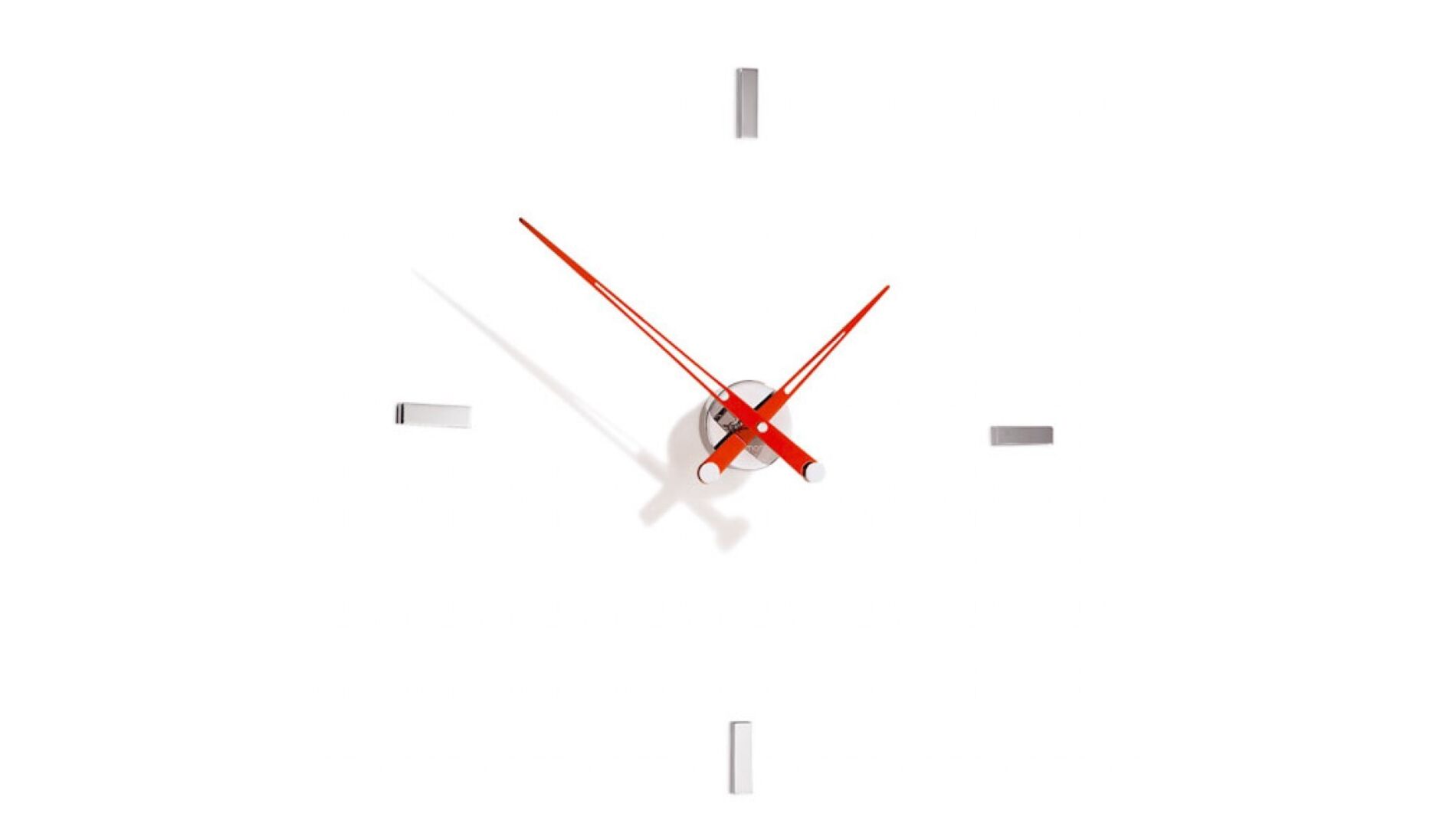 Часы Nomon Tacon 4i RED, хром.сталь, d=74см