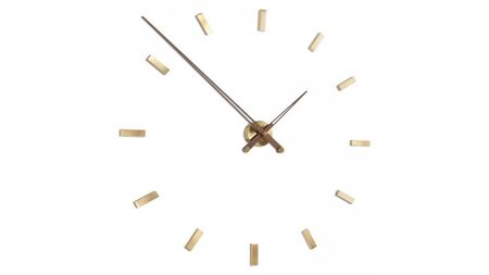 Часы Nomon Tacon 12 Gold N, walnut, d=100см