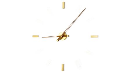 Часы Nomon Tacon 4 Gold N, walnut, d=105см