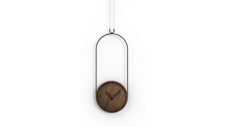 Часы Nomon COLGANTE walnut/black, D=30cm, L=79cm