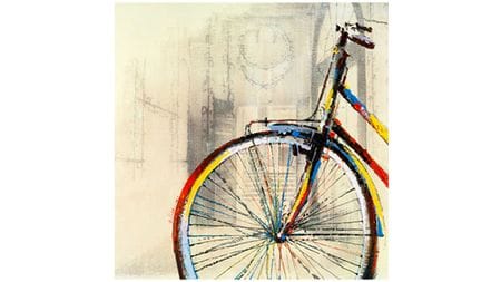 Картина маслом Велосипед - 2 